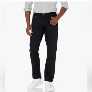 Amazon Essentials Men's Athletic-Fit Stretch Jeans Black size 32x34 New